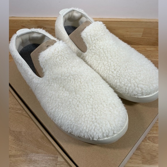 NEW‎ Wool Lounger Fluff Mens 13 Natural White Cream Merino Wool MF1MAWW130 - Picture 7 of 11